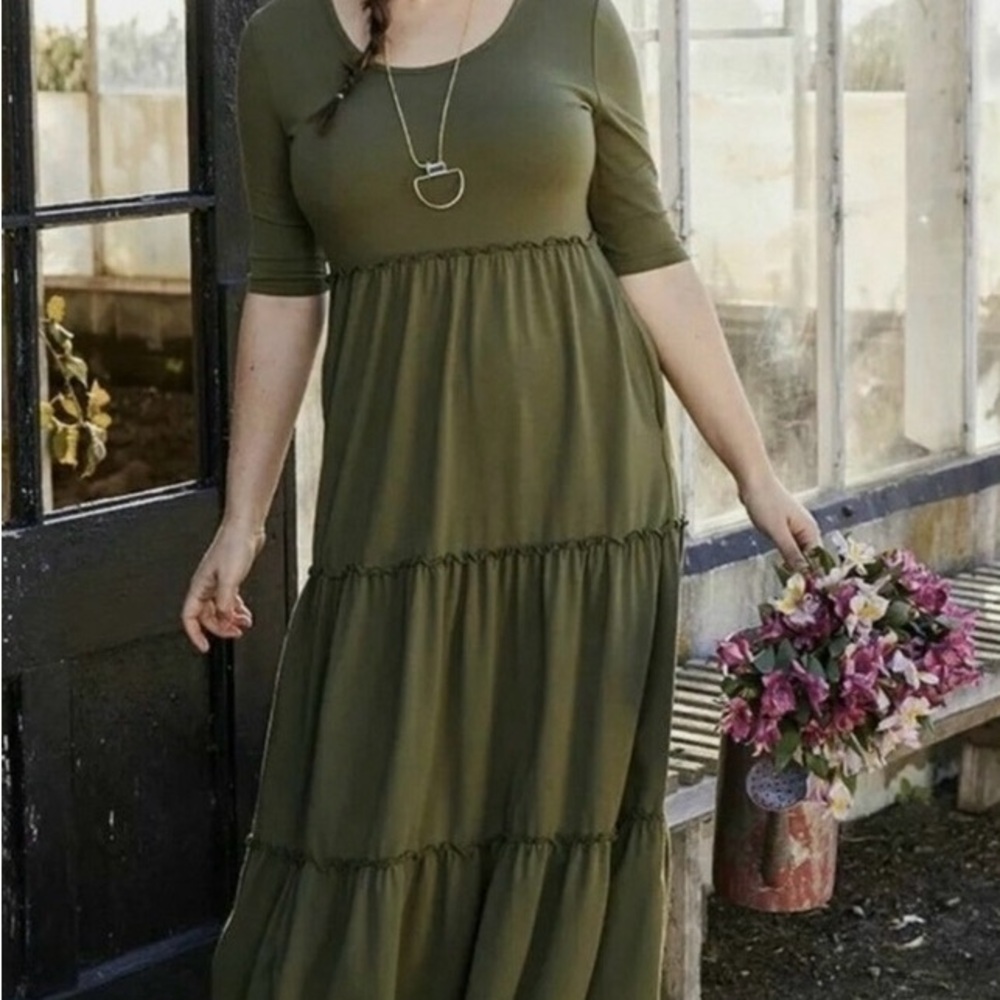 Matilda Jane Olive Maxi Dress